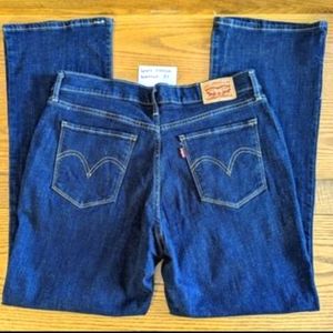 Levi's Women's Dark Blue Boot Cut Jeans